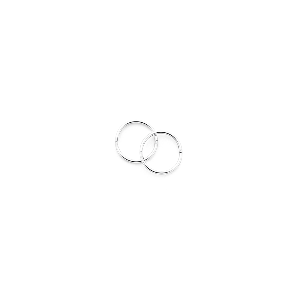 Sterling Silver 12mm Medium Polished Sleepers