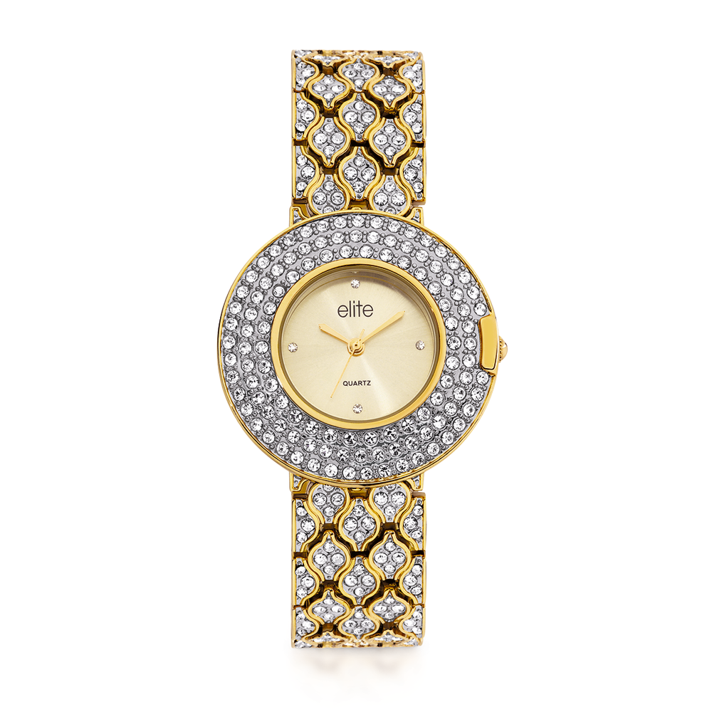 Elite Ladies Clover Watch