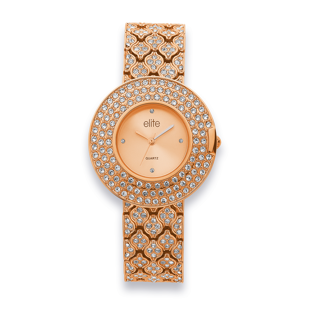 Elite Ladies Clover Watch