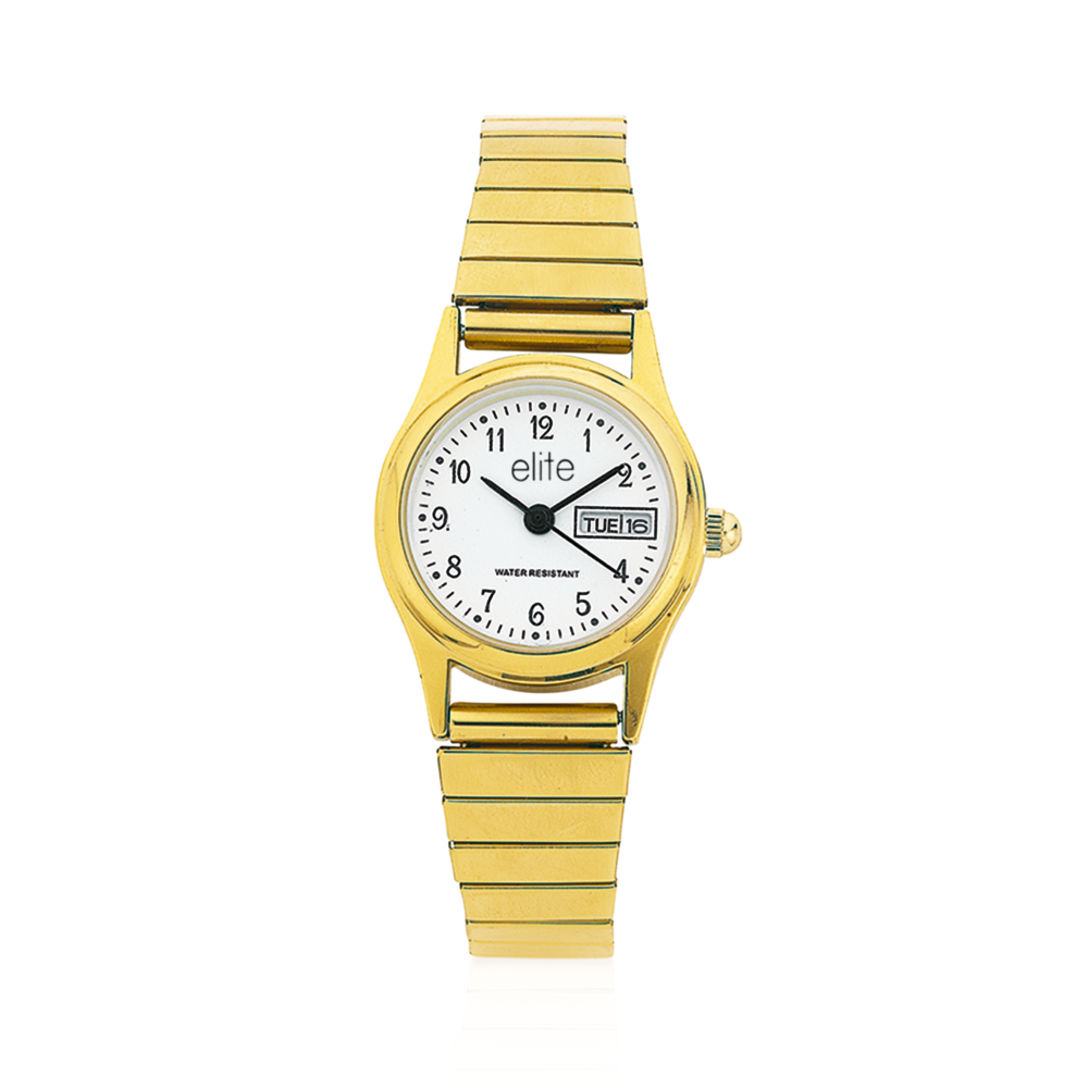 Elite Ladies Expandable Band Watch