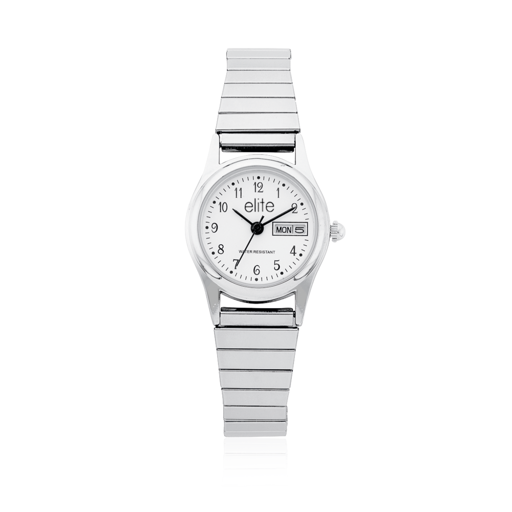 Elite Ladies Expandable Band Watch